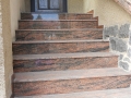 Aussenausbau Treppe gerade