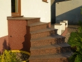 Aussenausbau Granittreppe